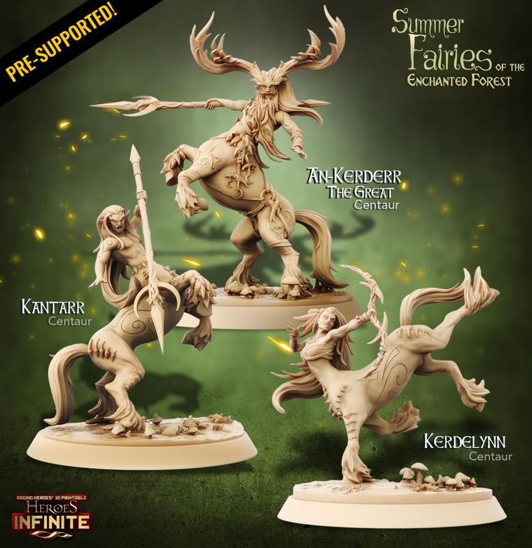 Centaurs of the Enchanted Forest