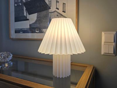 Pleated Lamp – Clean, Modern 
