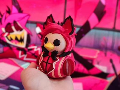 Alastor Duck - Hazbin Hotel Rubber Ducky
