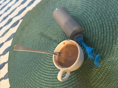 Dessert mixer with Servo motor
