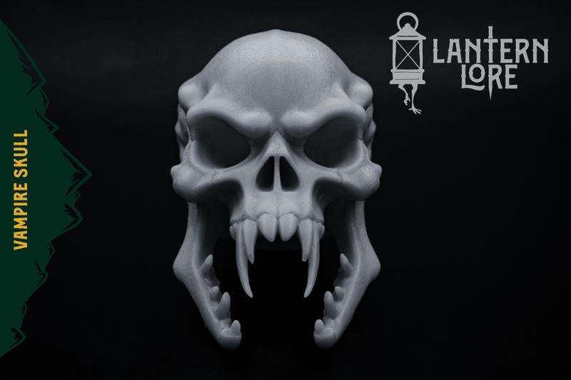 Vamp Skull (Pre Supported)