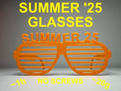 Glasses - Summer '25 - No Screws
