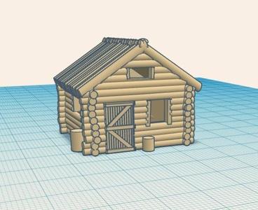 Tatty Wonky Shack - N Scale, N Gauge