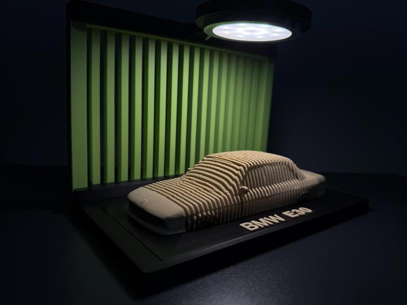 BMW M3 E30 - Layered Car model! 