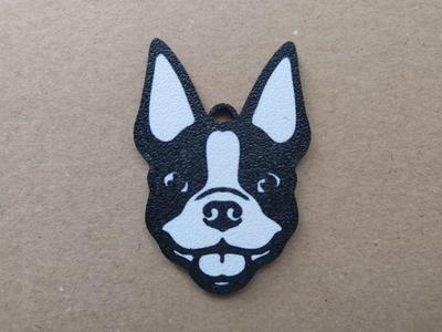 Boston Terrier Keychain