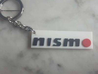 Nismo Keychain - 3D Printed