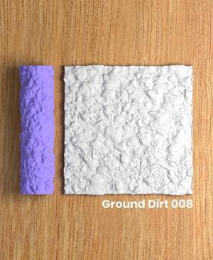 Collection Lemon | Ground Dirt 008 | Polymer Clay Seamless Texture Roller