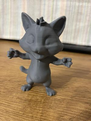 Dancing Cartoon Cat