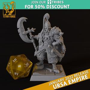 Boyka - Ursa Empire - Titan Forge Miniatures January 2022