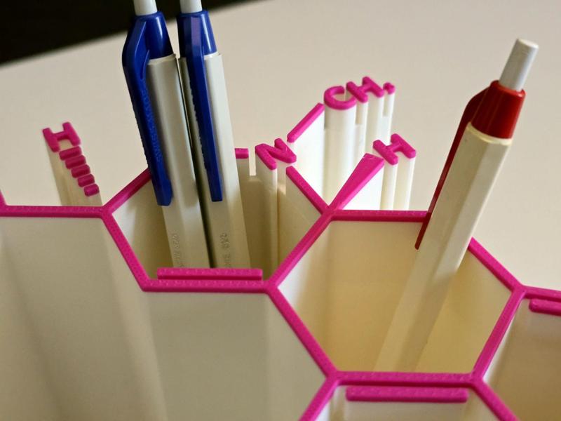 Pencil holder for chemists - LSD