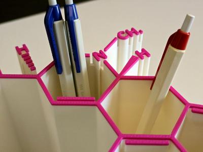 Pencil holder for chemists - LSD