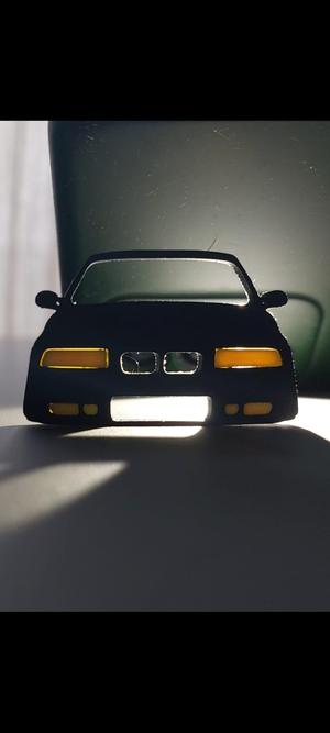 BMW E36 Silhouette Keychain