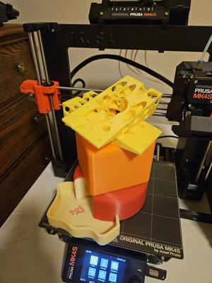 Cheese Dice Tower