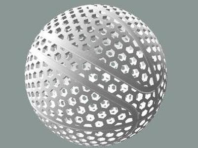 Airless basketball