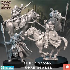 Burly Saxon Warrior Horn Bearer