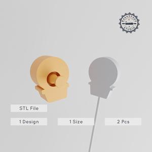 Circle Cactus Cake Pop Mold Set, 3D Printable Round Succulent Cactus Badge & Gardening Decoration PRODUCT_1255