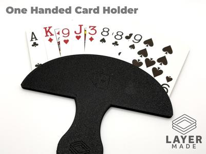 One Handed Card Holder
