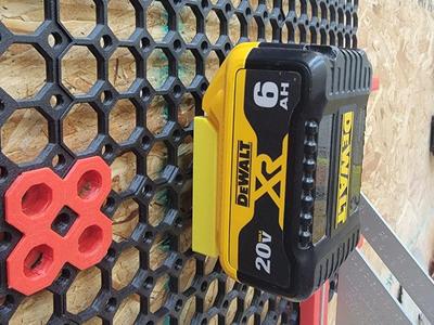 DeWalt 20V/60V No Latch Multiboard Battery Holder