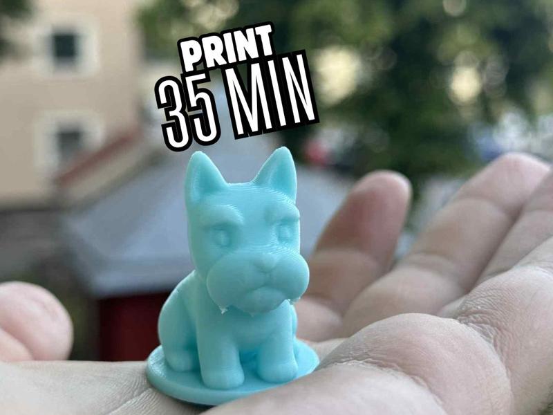 Cute Sitting Puppy – 35 min print