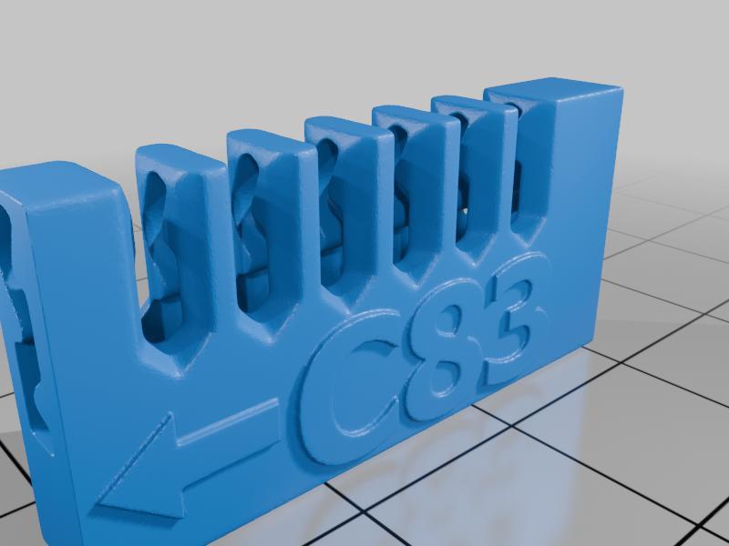 C83 Key Line Guide for Impressioning