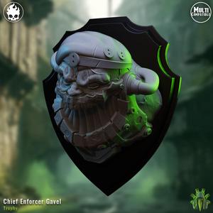 Chief Enforcer Gavel - Trophy