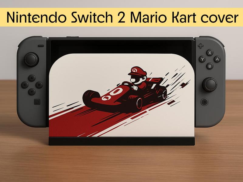 Mario Kart Front Cover for Nintendo Switch 2