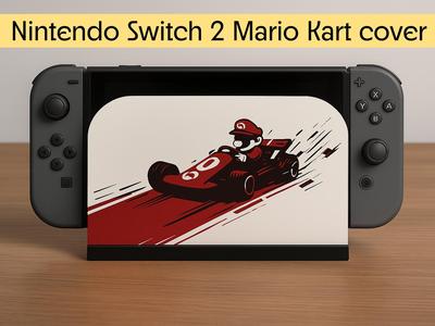Mario Kart Front Cover for Nintendo Switch 2