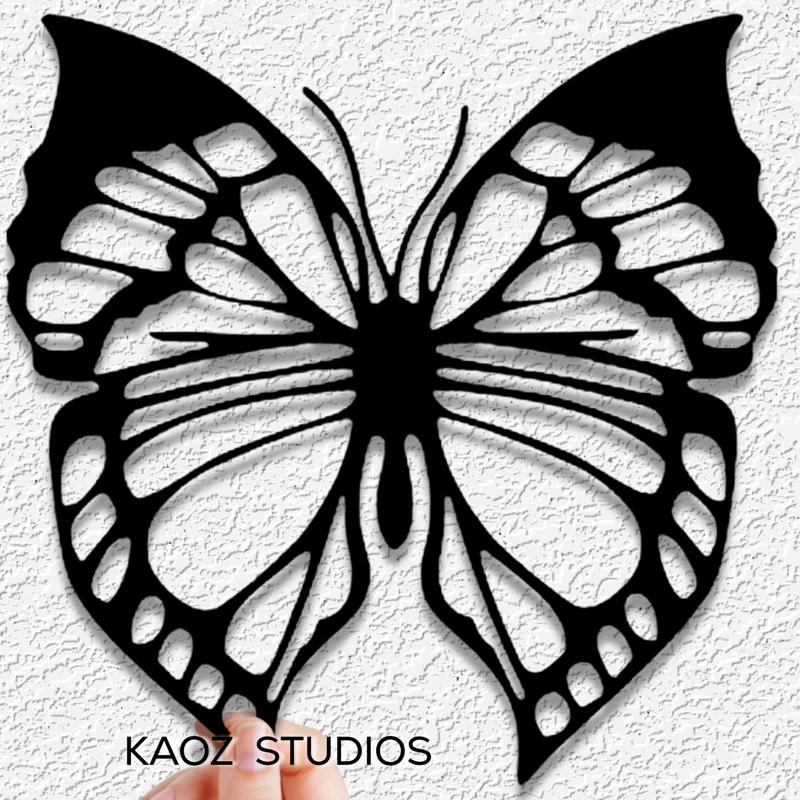 butterfly wall art moth wall decor garden insect decoration