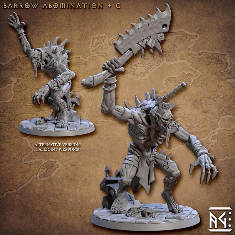 Barrow Abomination - C (Horrors of Rodburg Barrows)