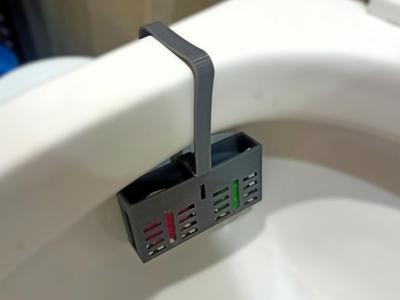 Universal Container for Toilet Tablets in Summer
