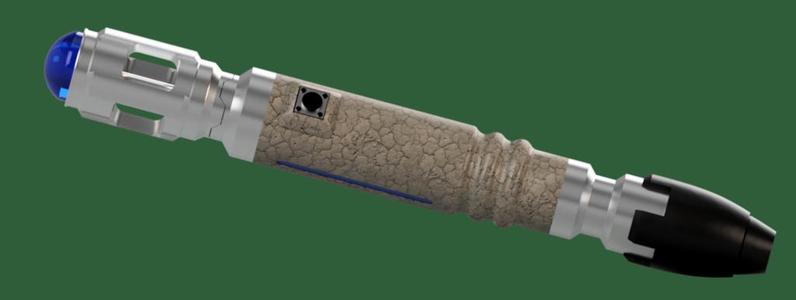 Sonic Screwdriver Grey Aztec Series 1-2