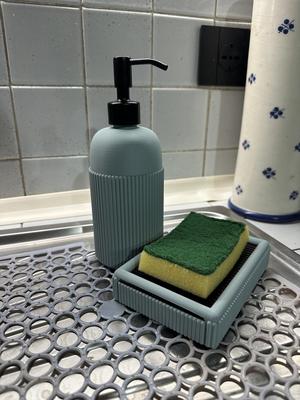 Liquid Soap Dispenser and Sponge Holder