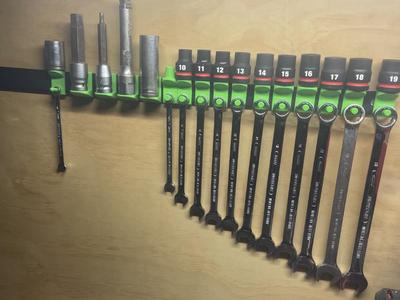 socket and spanner wall holder