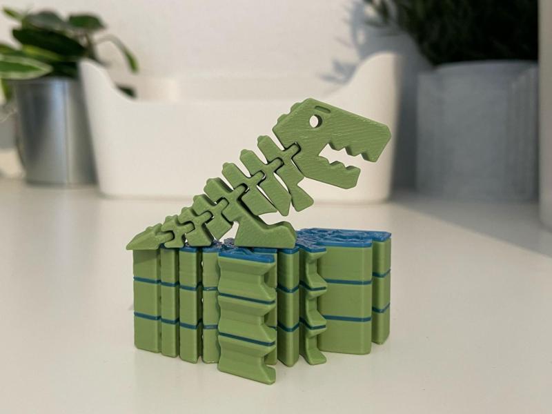 Stackable Flexi Rex – Mass Production Edition