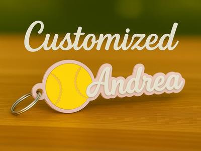 Softball Star – The Keychain for True Players