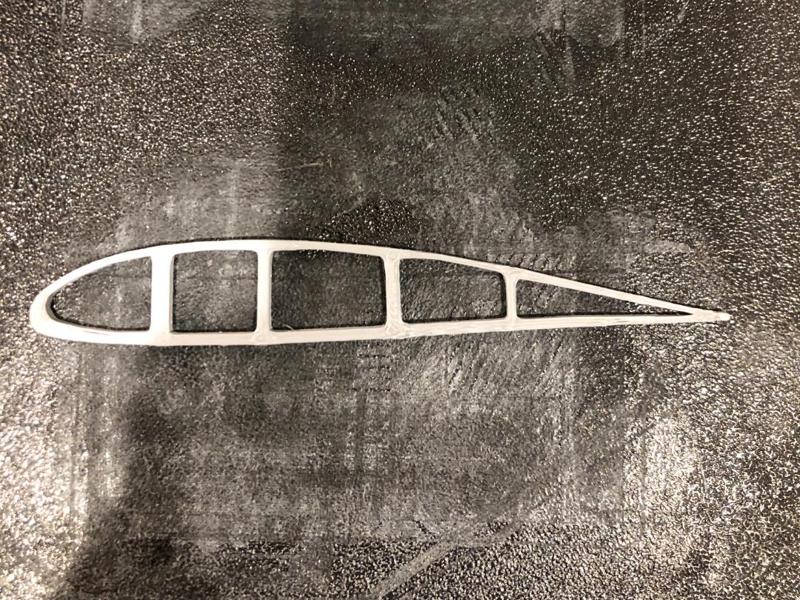 Airplane wing cross-section design 