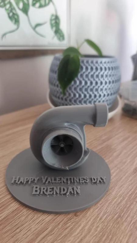 Turbo Decor piece.3mf