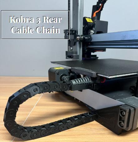 Anycubic Kobra 3 Rear Cable Chain (For Heated Bed)