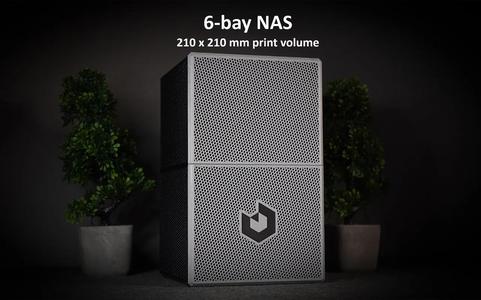 NAS CASE 6-bay (+3 SSD) incl. STEP files.