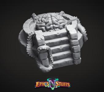 Adolescent Elder Brain in Pool Miniature - Pre-Supported