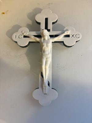 Coptic Cross with Jesus