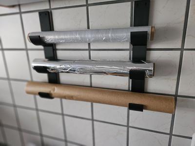 Holder - Aluminum foil, baking paper, cling film