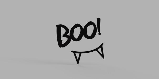 BOO Wall Decoration, Halloween