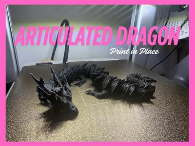 Articulated Dragon - Print in Place
