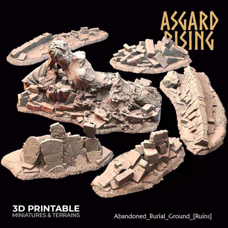 Abandoned Burial Ground /Terrain/ /Pre-supported/