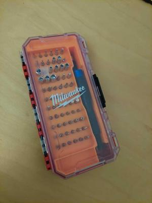Milwaukee insert tray Ifixit bit set 