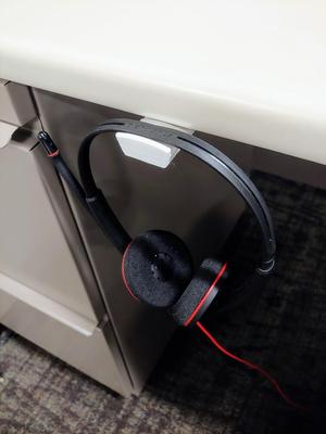 Under Desk Headphone Mount