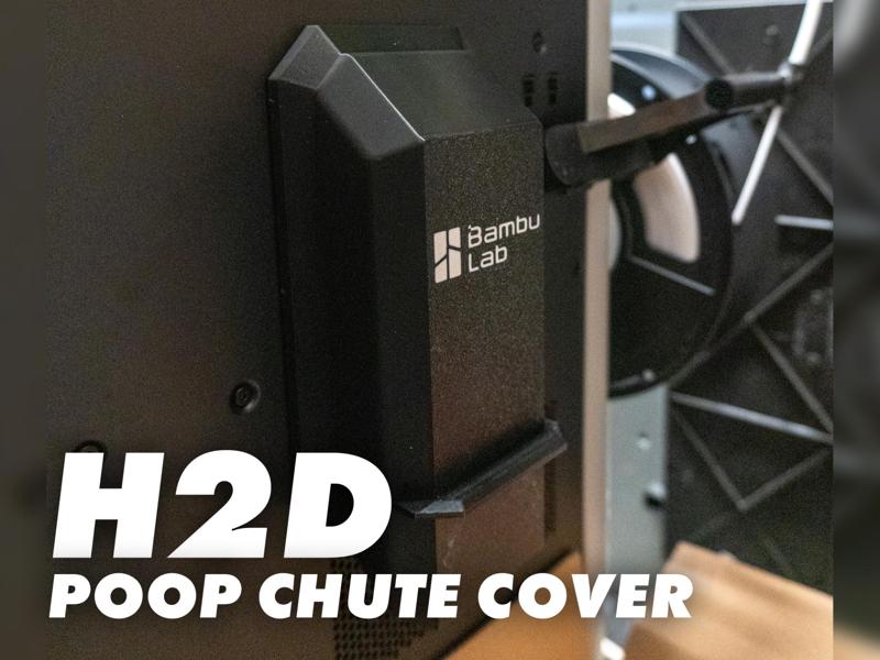 H2D Poop Chute Cover (with GATE!)