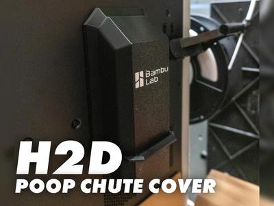 H2D Poop Chute Cover (with GATE!)