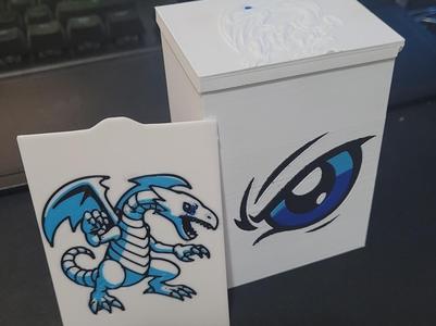Yu-Gi-Oh! Blue-Eyes White Dragon Deck Case